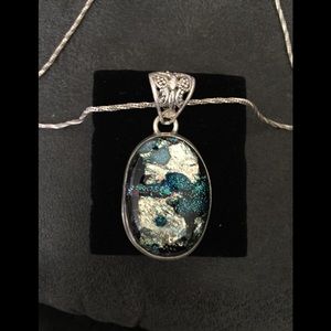 Vintage silver pendant